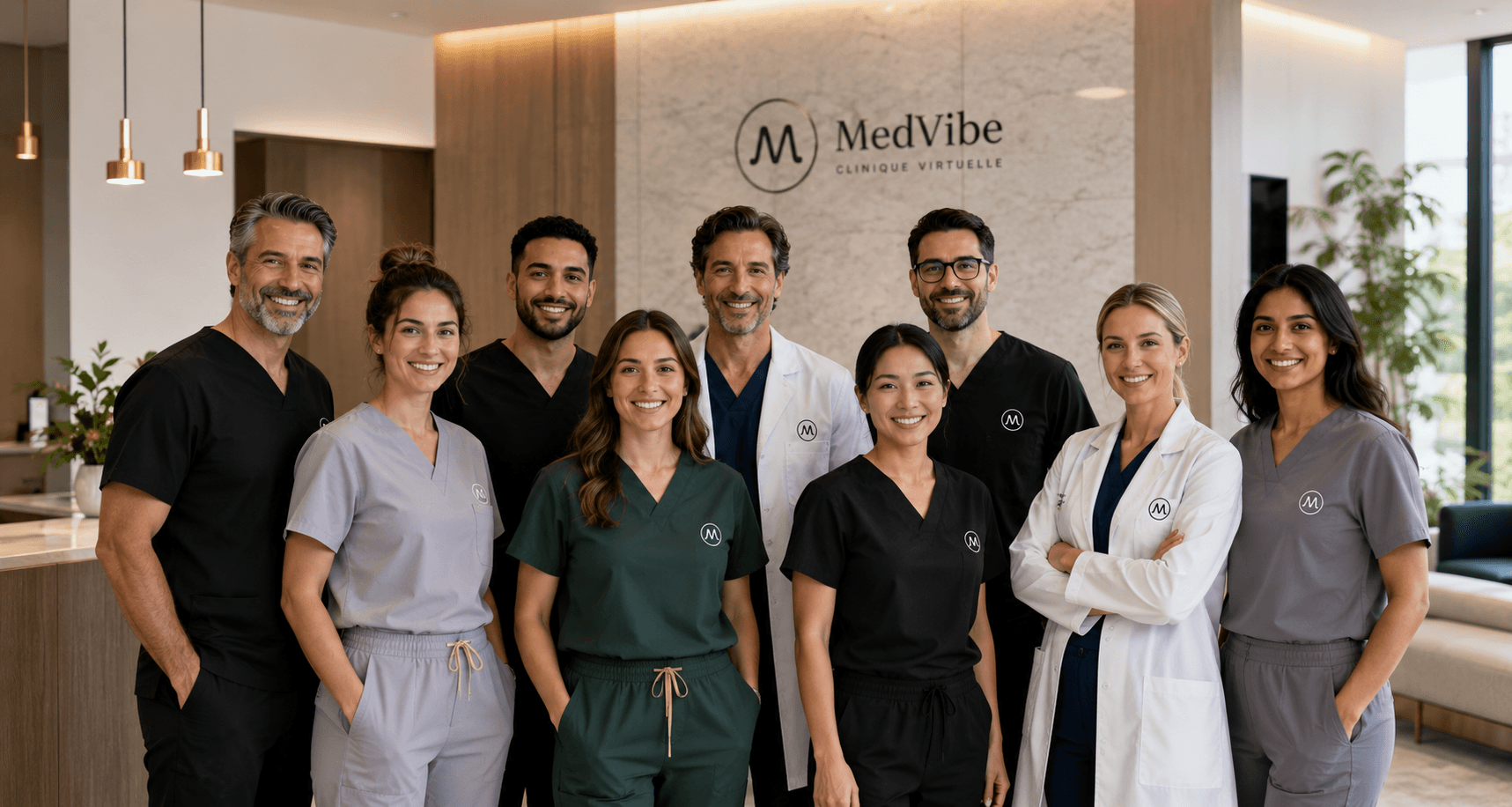 The MedVibe team — Canadian nurse practitioners and builders